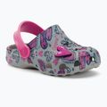 Coqui Little Frog mid.grey/fuchsia love/amulet dětské sandály 2