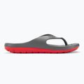 Pánské žabky Coqui Zucco dark grey/red 2