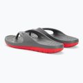 Pánské žabky Coqui Zucco dark grey/red 3