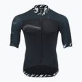 Pánský cyklistický dres SILVINI Stelvio černo-bílá 3120-MD1604/8012