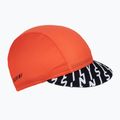 Pánská cyklistická čepice  z daszkiem SILVINI Amaro oranžovo-černá 3120-UA1637/21080/UNI