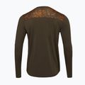 Pánské cyklistické tričko Longsleeve SILVINI Ello olive/orange 2