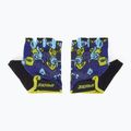 Dětské cyklistické rukavice SILVINI Locri blue/neon 2