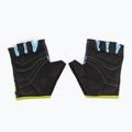 Dětské cyklistické rukavice SILVINI Locri blue/neon 3