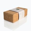 Blok na jógu JadeYoga Cork Block Small světle hnědý CYBS 8
