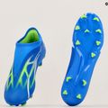 PUMA Ultra Match Ll FG/AG Jr dětské kopačky ultra blue/puma white/pro green 12