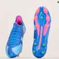 PUMA King Ultimate Energy FG/AG pánské kopačky ultra blue/luminous pink/luminous blue 14