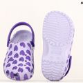 Dětské dřeváky Crocs Classic Easy Icon Clog levandulová 13