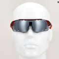 Cyklistické brýle Tifosi Alliant 3 black red/smoke/ac red/clear 7