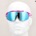 Cyklistické brýle Tifosi Sledge Lite Clarion crystal pink/clarion blue/ac red/clear 11