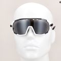 Cyklistické brýle Tifosi Sledge matte white/smoke/ac red/clear 9