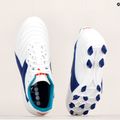 Dětské kopačky Diadora Brasil 2 R LPU JR white/navy 12