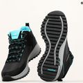 Dámská treková obuv SKECHERS Arch Fit Discover Elevation Gain black/blue 10