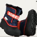Dětské trekové boty Sorel Snow Commander nocturnal/sail red 14