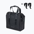 Cyklistická brašna Basil City Grand Shopper MIK Hooks 23 l black 2
