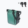 Cyklistická brašna Basil Rivo M Single Bag MIK Hooks 12-15 l silvergreen/black 2