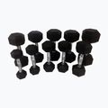 Sada činek  Tunturi Rubber Dumbbellset 1-10 kg black