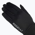 Dámské cyklistické rukavice Rogelli Laval Mid Season LW Windproof black 4