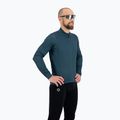 Pánské cyklistické tričko longsleeve  Rogelli Essential blue