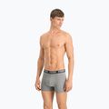 Pánské boxerky PUMA Basic 2 páry dark grey melange/black 5
