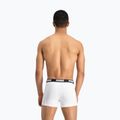 Pánské boxerky PUMA Basic 2 páry white/black 5