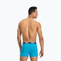 Pánské boxerky PUMA Basic 2 páry aqua/blue 4