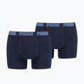 Pánské boxerky PUMA Basic 2 páry navy