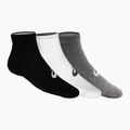 Běžecké ponožky ASICS Quarter 3 pary black/grey/white