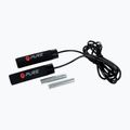 Švihadlo se zátěží Pure2Improve Weighted Jumprope černé 2168
