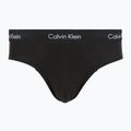 Pánské slipy Calvin Klein 0000U2661G Hip Brief 3 páry black body 2