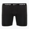 Pánské bavlněné boxerky Nike Everyday Stretch Boxer Brief 3Pk MP1 white/grey heather / black 2