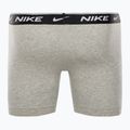 Pánské bavlněné boxerky Nike Everyday Stretch Boxer Brief 3Pk MP1 white/grey heather / black 6