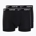 Pánské boxerky Nike Everyday Cotton Stretch Trunk 2Pk IEV černé