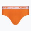 Pánské bavlněné elastické slipy Nike Everyday 3 páry modrá/červená/oranžová 2