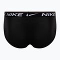 Pánské boxerky  Nike Dri-Fit Hip Logo Brief 3 páry black/black/black 3