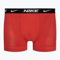 Pánské boxerky Nike Everyday Cotton Stretch Trunk 3 páry aquarius blue lg print/grey/uni red 6