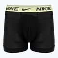 Pánské boxerky Nike Dri-FIT Ultra Comfort Brief 3 páry černá/žlutá/fuxia 2