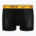 Pánské boxerky Nike Everyday Cotton Stretch Trunk 3 páry šedá/oranžová/žlutá 4