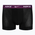 Pánské boxerky Nike Everyday Cotton Stretch Trunk 3 páry tyrkysová/fialová/modrá 2