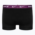 Pánské boxerky Nike Everyday Cotton Stretch Trunk 3 páry tyrkysová/fialová/modrá 5