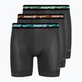 Pánské boxerky Nike Ultra Stretch Micro Brief 3 páry černé