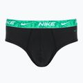 Pánské slipy Nike Everyday Cotton Stretch Brief 3 pary black/green/black 3