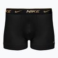 Pánské boxerky  Nike Everyday Cotton Stretch Trunk 3 páry black silver/red gold/black gold 2