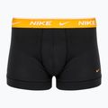 Pánské boxerky  Nike Everyday Cotton Stretch Trunk 3 páry black/gold/hyper crimson 2