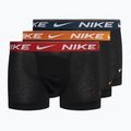 Pánské boxerky Nike Dri-FIT Ultra Comfort Trunk 3 páry black moon/dragon red/armory navy