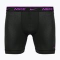 Pánské boxerky  Nike Everyday Cotton Stretch 3 páry black/gold/black 3