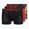 Pánské boxerky  Nike Dri-Fit Essential 3 páry cromson/team orange/black