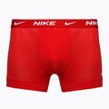 Pánské boxerky  Nike Everyday Cotton Stretch Trunk 3 páry team orange/uni red/black 3