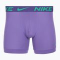 Pánské boxerky Nike Dri-Fit Essential Micro Boxer Brief 3 páry green shock/wild violet/black txtd wb 3