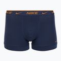 Pánské boxerky Nike Everyday Cotton Stretch Trunk 3 páry light crimson/midnight navy/black 3